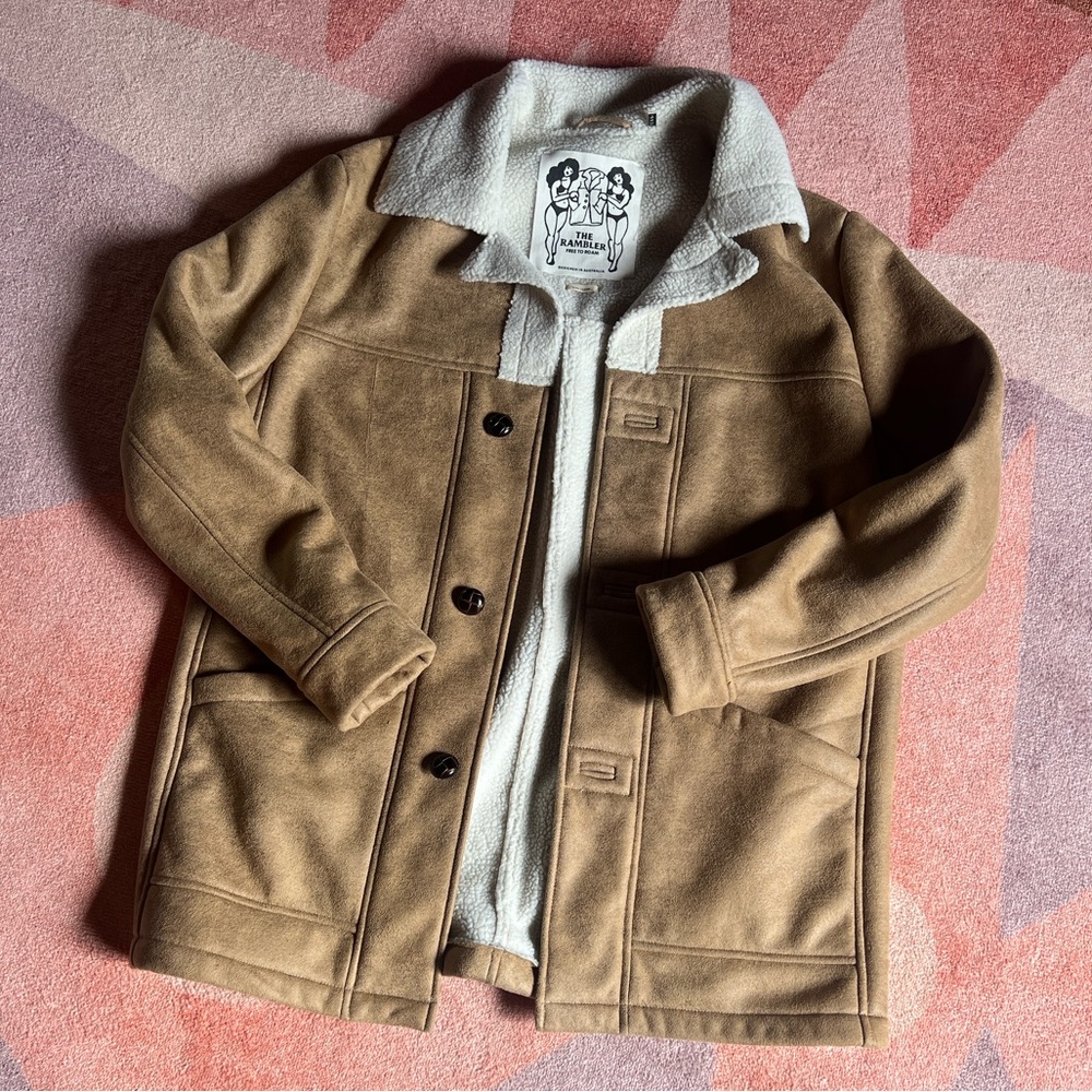 Rambler Jacket - Faux Shearling Lined Men’s Large